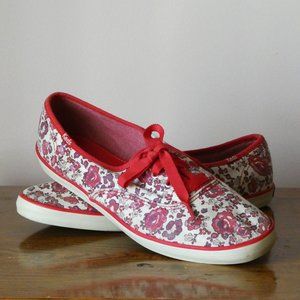 Keds Floral 8.5 Shoes in EUC